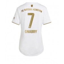 Bayern Munich Serge Gnabry #7 Bortedrakt Kvinner 2022-23 Kortermet